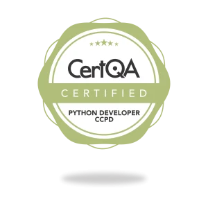 Certified Python Developer - CCPD